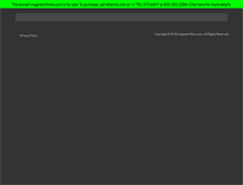 Tablet Screenshot of magneticfilters.com